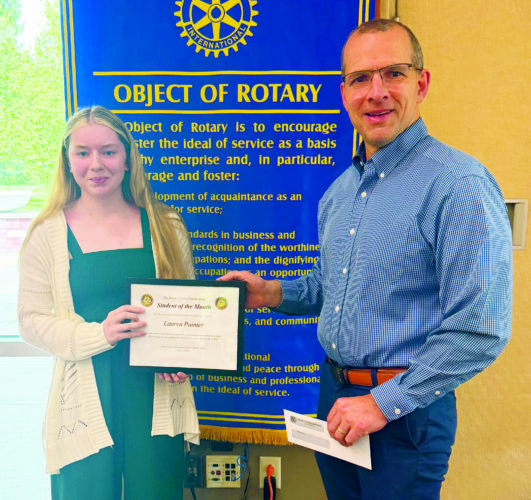 Salem Rotary Club names May scholar